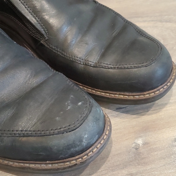 ECCO Mens dress Loafer slip on leather  shoes boots sz US 10 EUR 44 main image 4